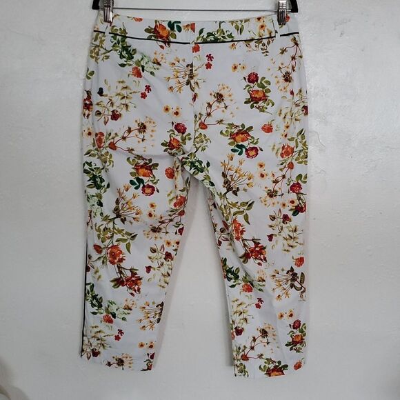 Disney Alice in Wonderland Through The Looking Glass Floral Print Women's Pants - Picture 8 of 13